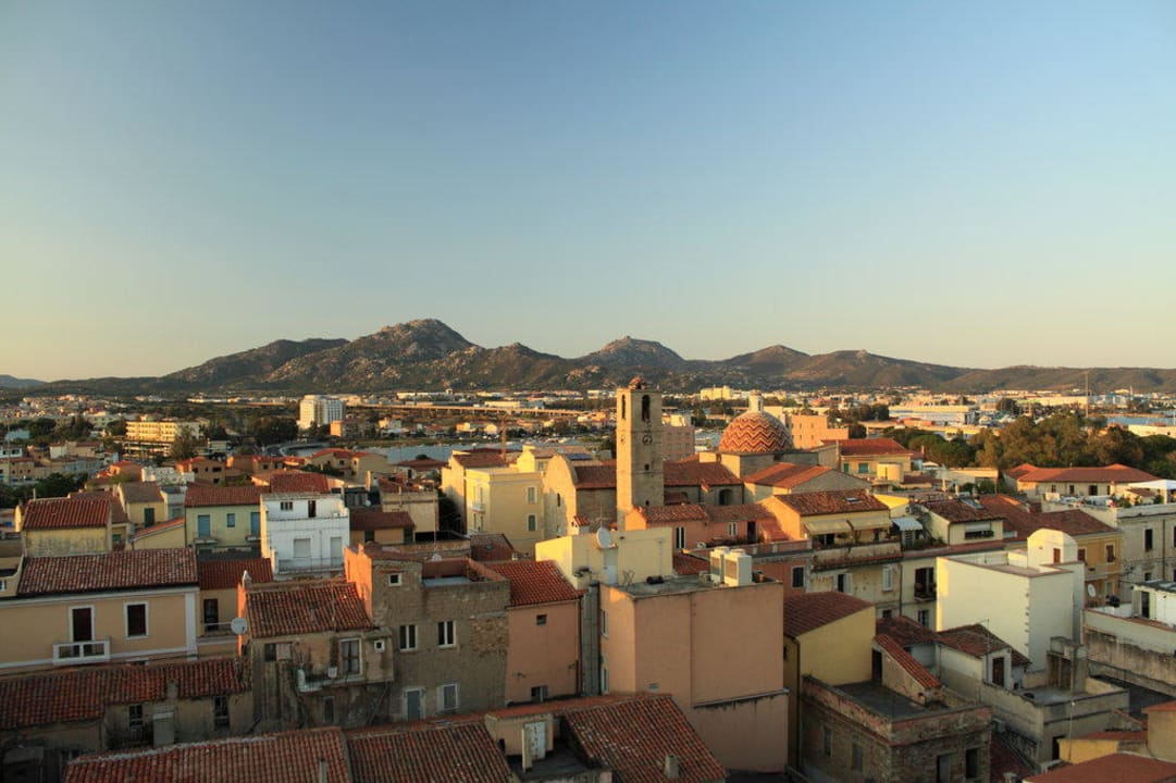 Ausblick von der Dachterrasse Hotel Panorama