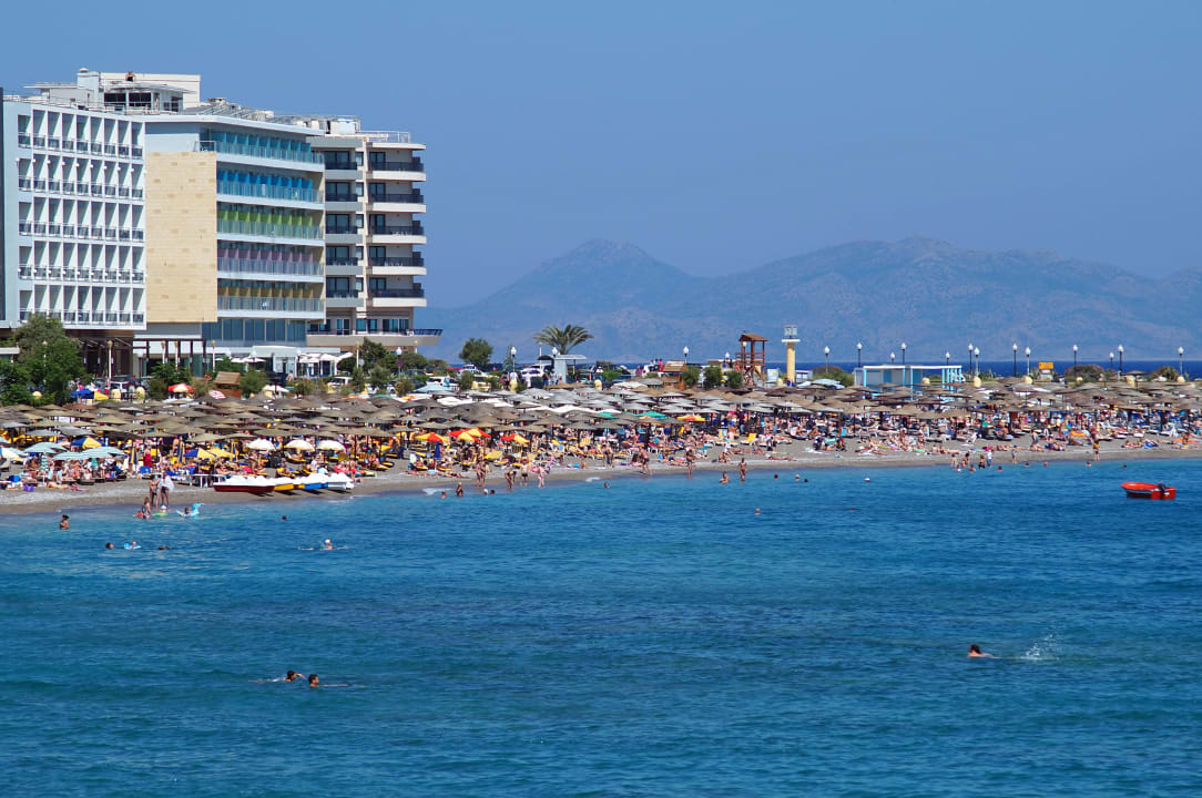 Hotel und Elli-Strand Ibiscus Hotel Rhodos