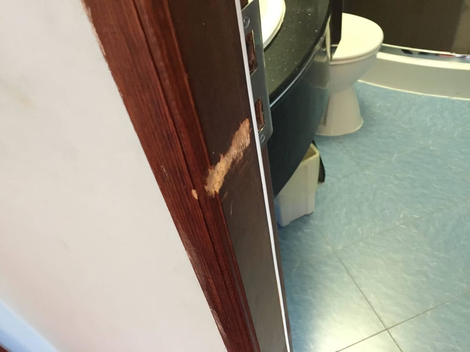 Türrahmen Badezimmer Hotel Nevada Hamburg