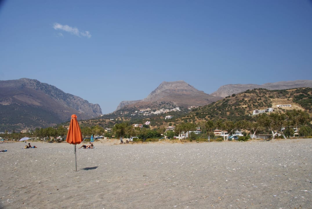 Am Strand von Plakias Alianthos Garden Hotel