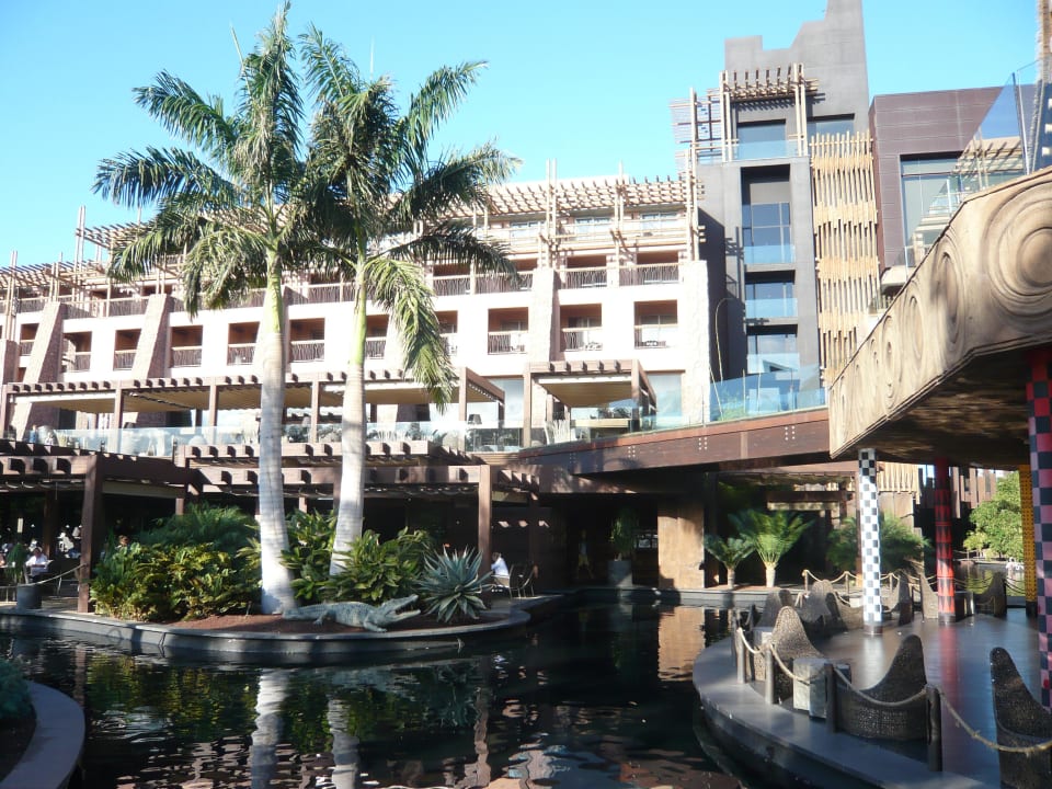 Vom Restaurant aus Lopesan Baobab Resort