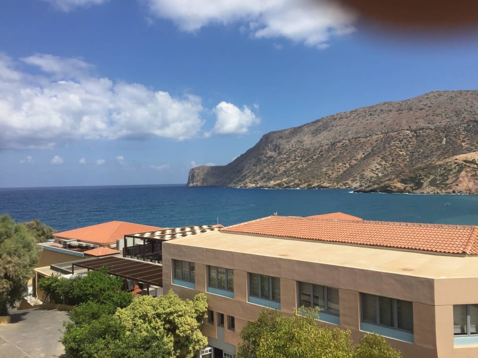 Balkon Ausblick Fodele Beach & Water Park Holiday Resort