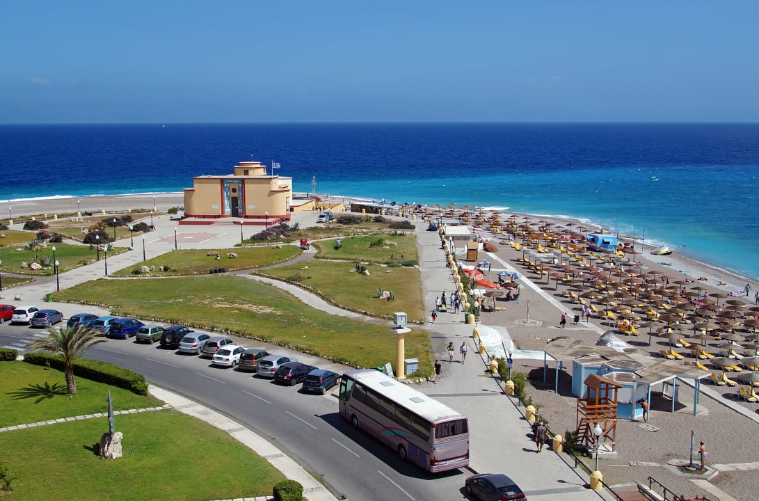 Aussicht Ibiscus Hotel Rhodos