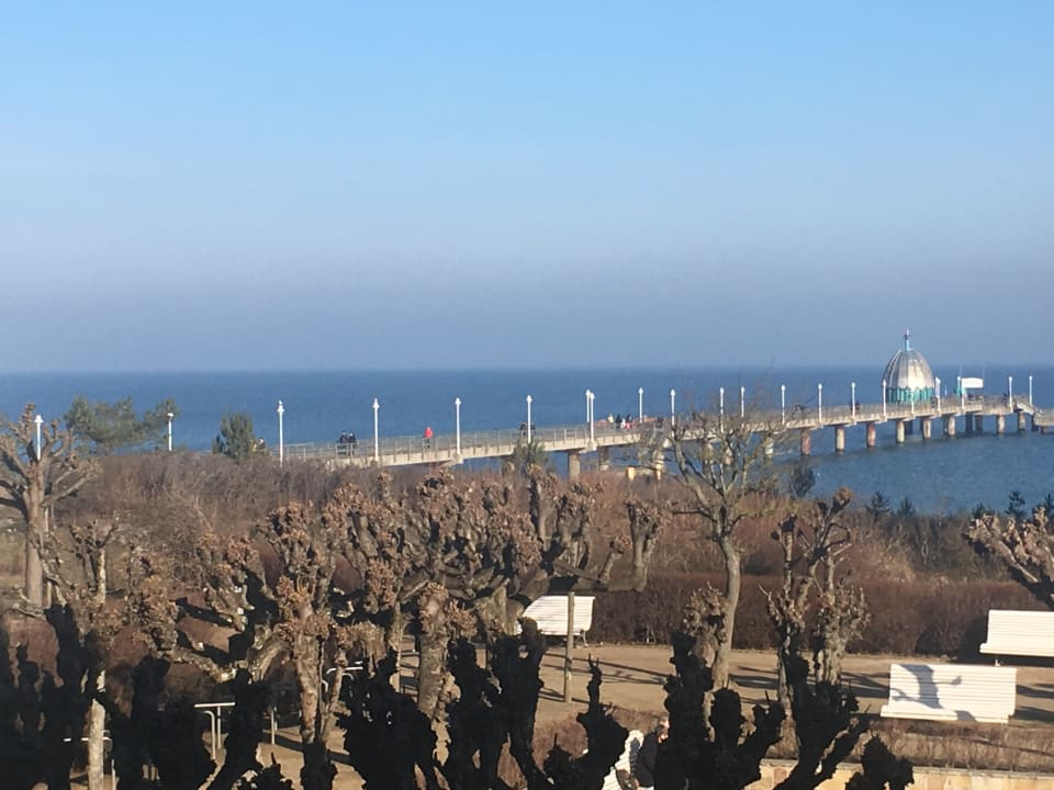 Ausblick Kleine Strandburg Zinnowitz