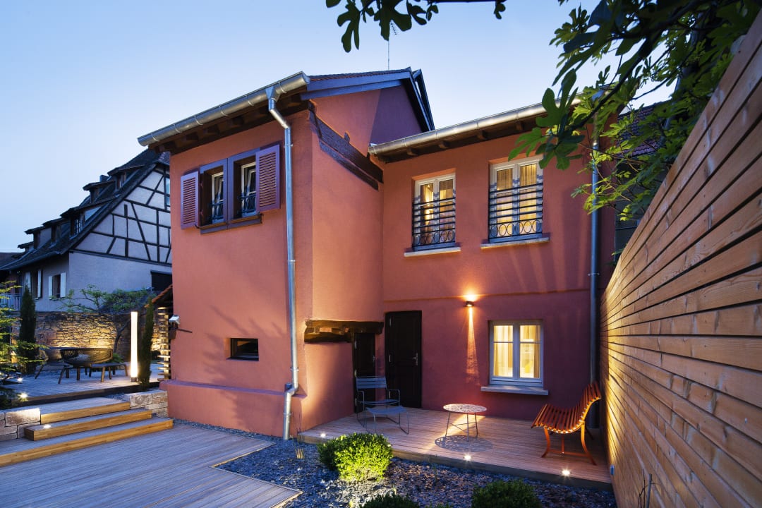 Gartenanlage Hotel Le Colombier Suites