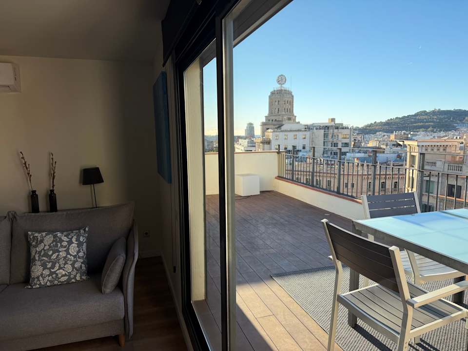 Ausblick Rent Top Apartments Rambla Catalunya