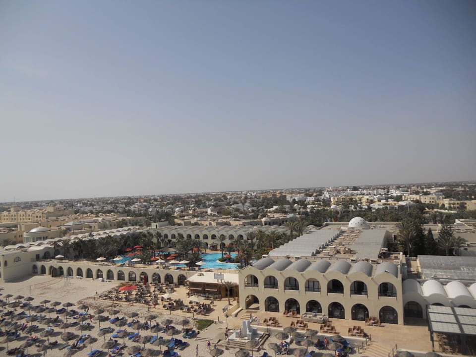 Widok ze spadochronu The Ksar Djerba Charming Hotel & SPA