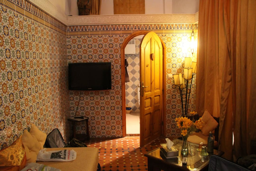 Sitzecke im Zimmer Hotel Dar Zouhour