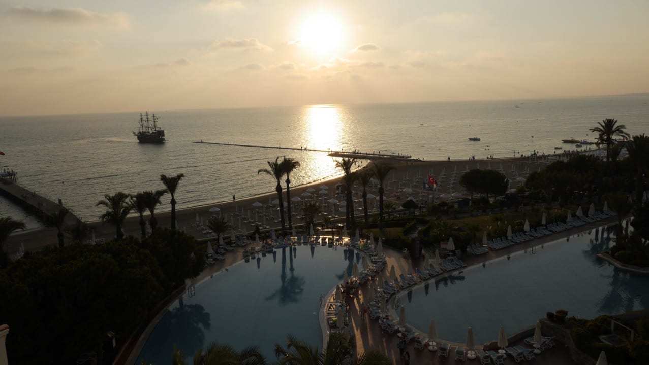 Ausblick von unserem Balkon PALOMA Perissia