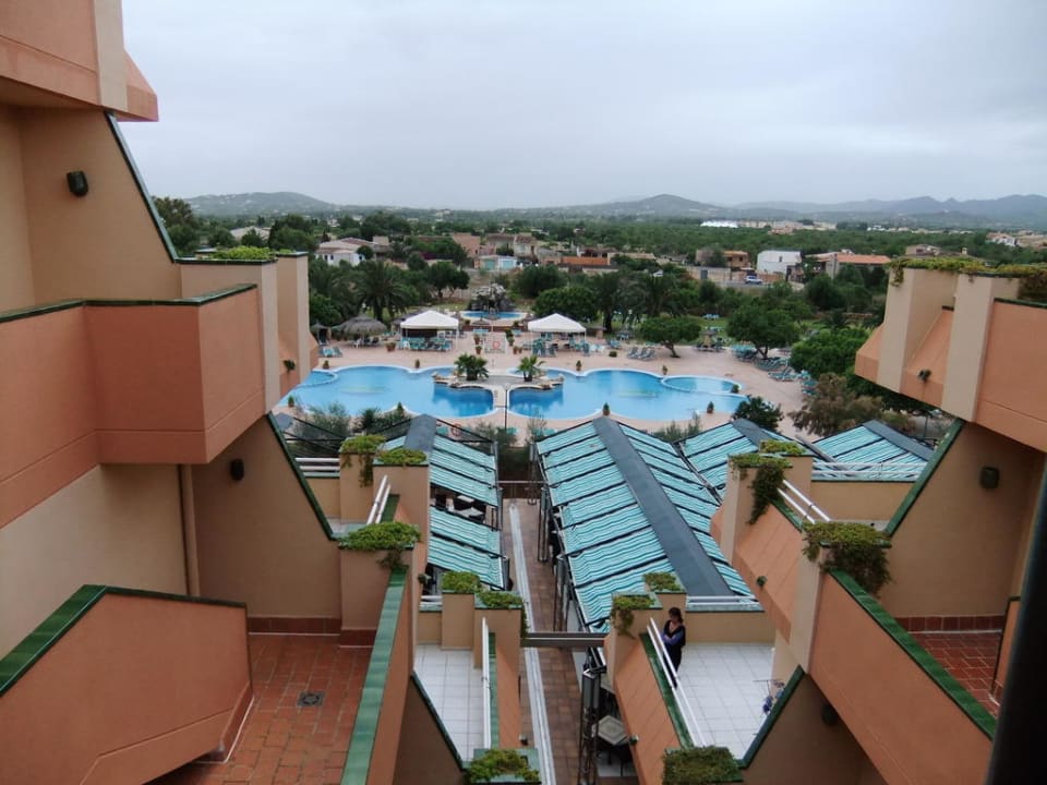 Außentreppe zu den Zimmern Hotel Mariant Park