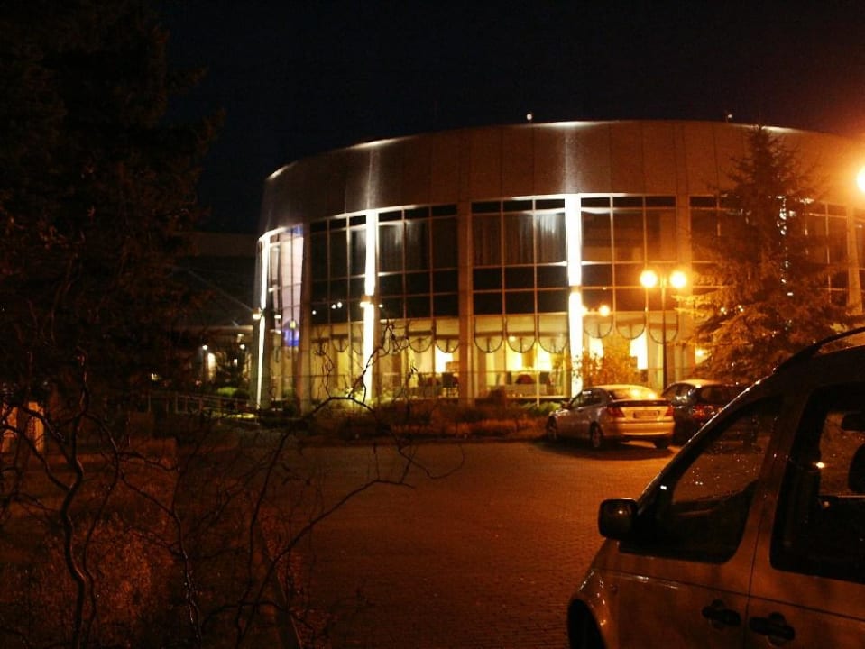 Abendstimmung am Hotel  Hotel Senator