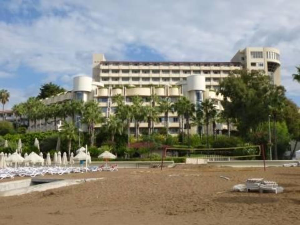 Hotelansicht vom Strand Melas Resort Hotel
