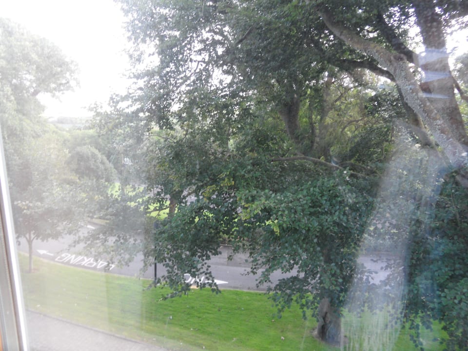 Ausblick aus unserem Zimmer Hotel Ballyroe Heights