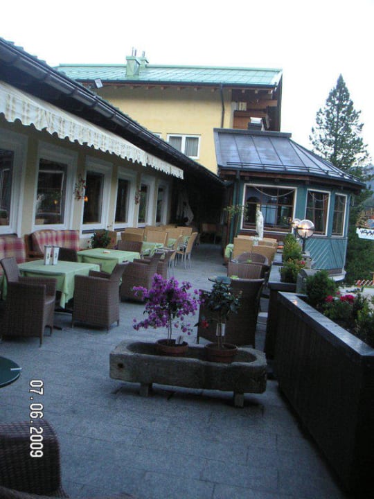 Terrasse Berghotel Ronach