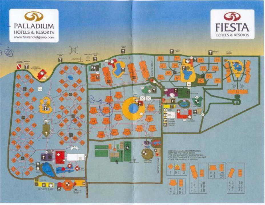 Anlagenskizze Grand Palladium Select Bávaro Resort & Spa