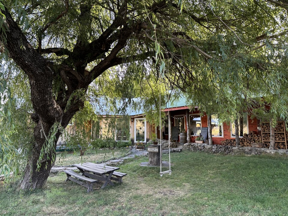 Außenansicht Lodge Fundo Laguna Blanca