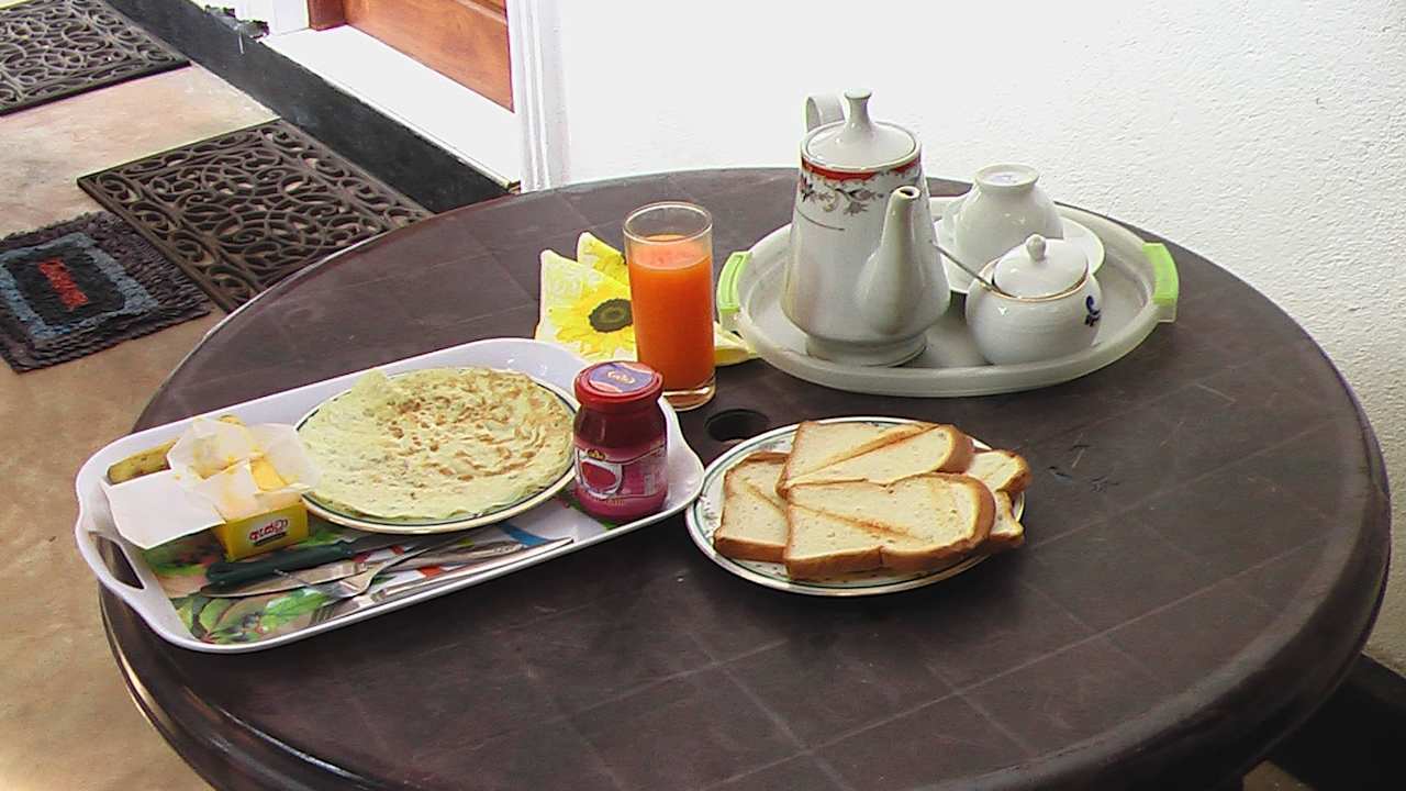 Etweder Omlett oder ... Sakura Hana Gästehaus