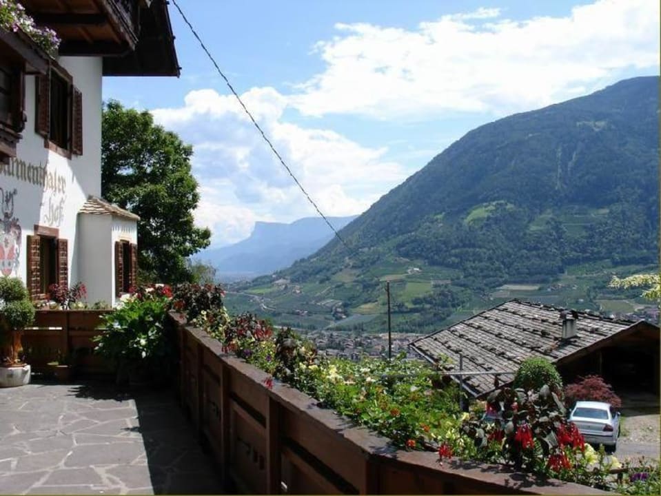 Blick ins Etschtal Residence Pension Blumenthalerhof