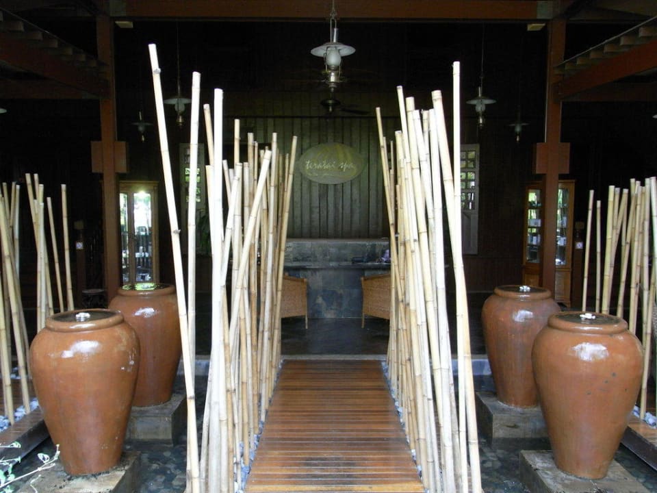 Spa- Eingang Pelangi Beach Resort & Spa