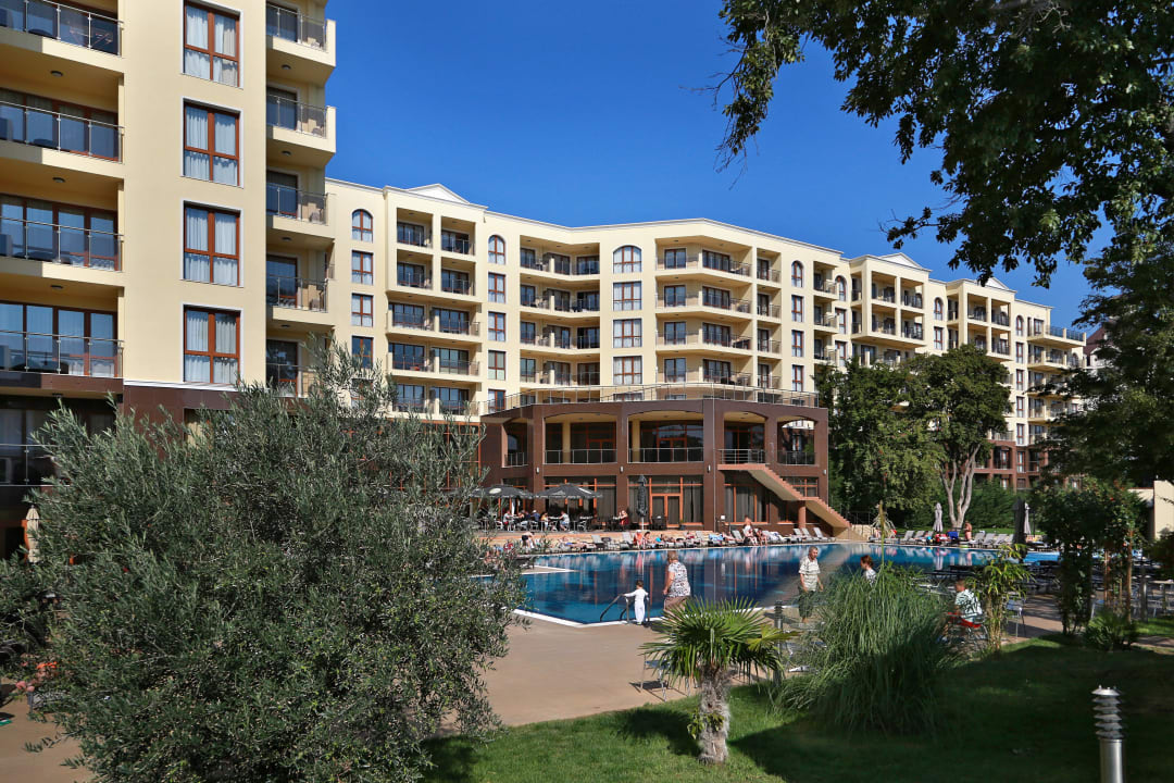 Außenansicht Aparthotel Golden Line