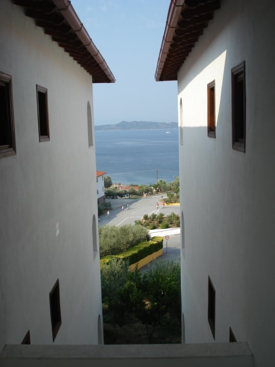 Aussicht Akrathos Beach Hotel