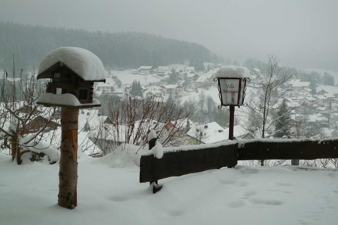 Ausblick vom Frühstücksraum Montara Suites Bodenmais