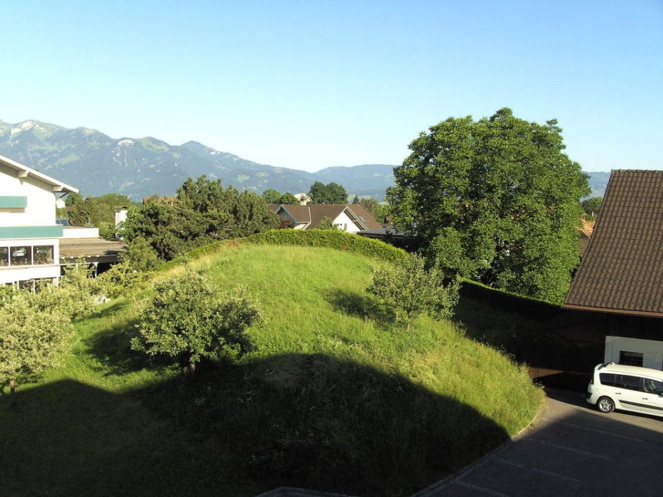Blick vom Balkon Hotel Rössle