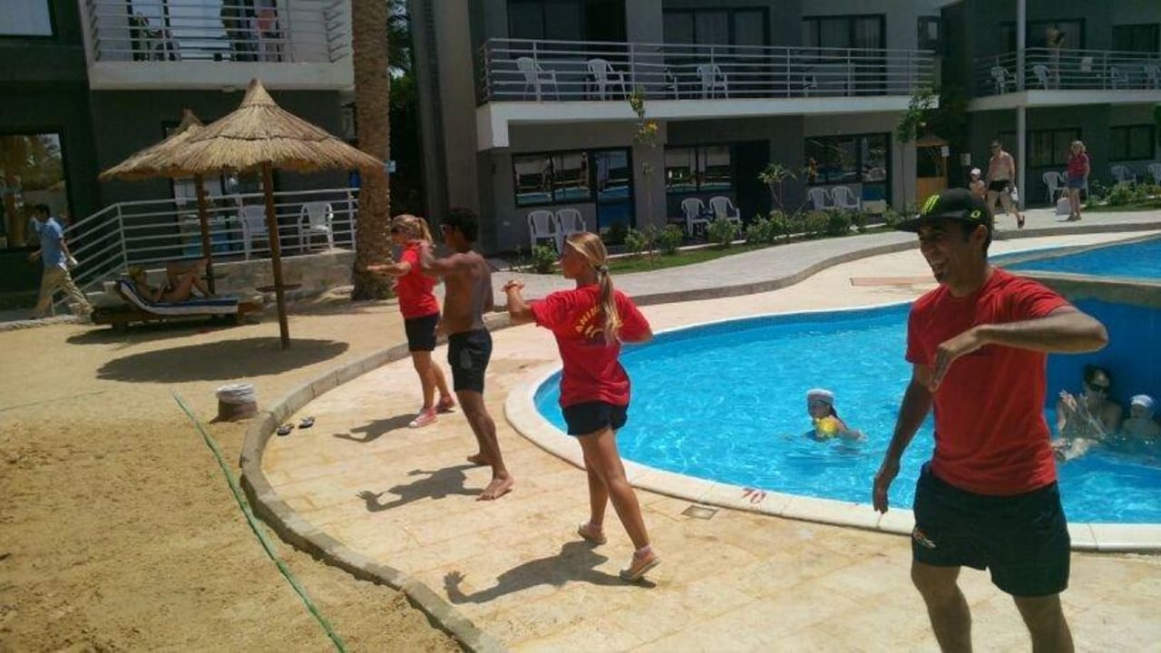 Клубный танец аниматоров Seagull Beach Resort