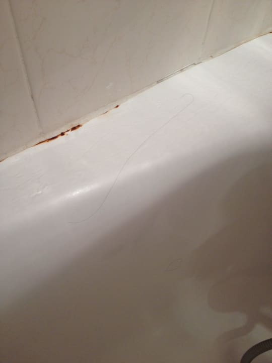 Haare vom Vorgänger und Rost Hotel Bahia del Sol