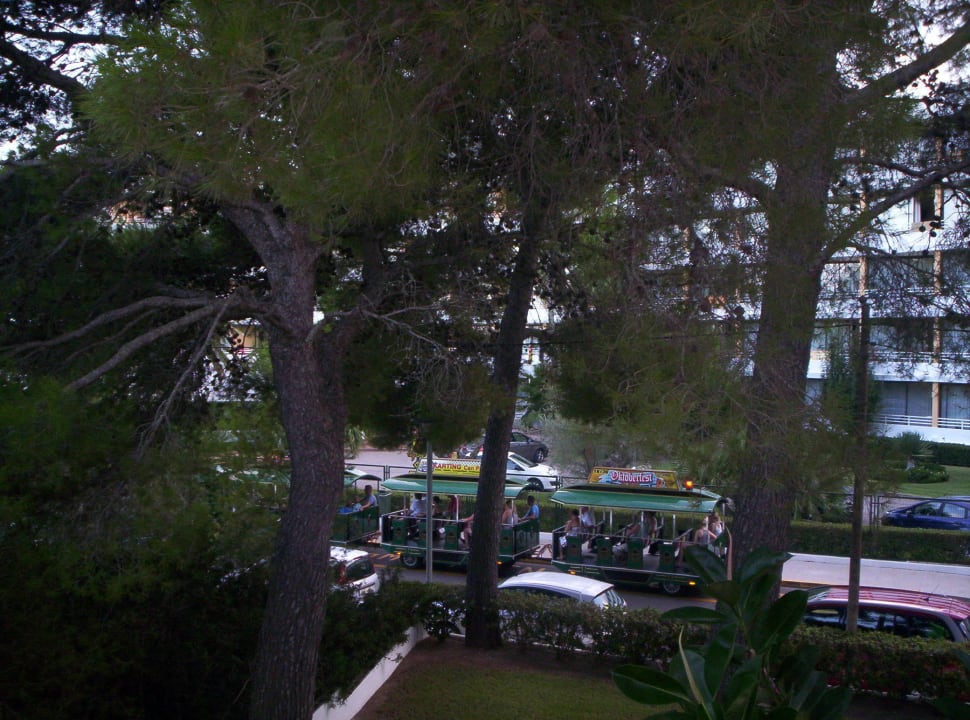 Blick von apartment hotel Hotel Exagon Park