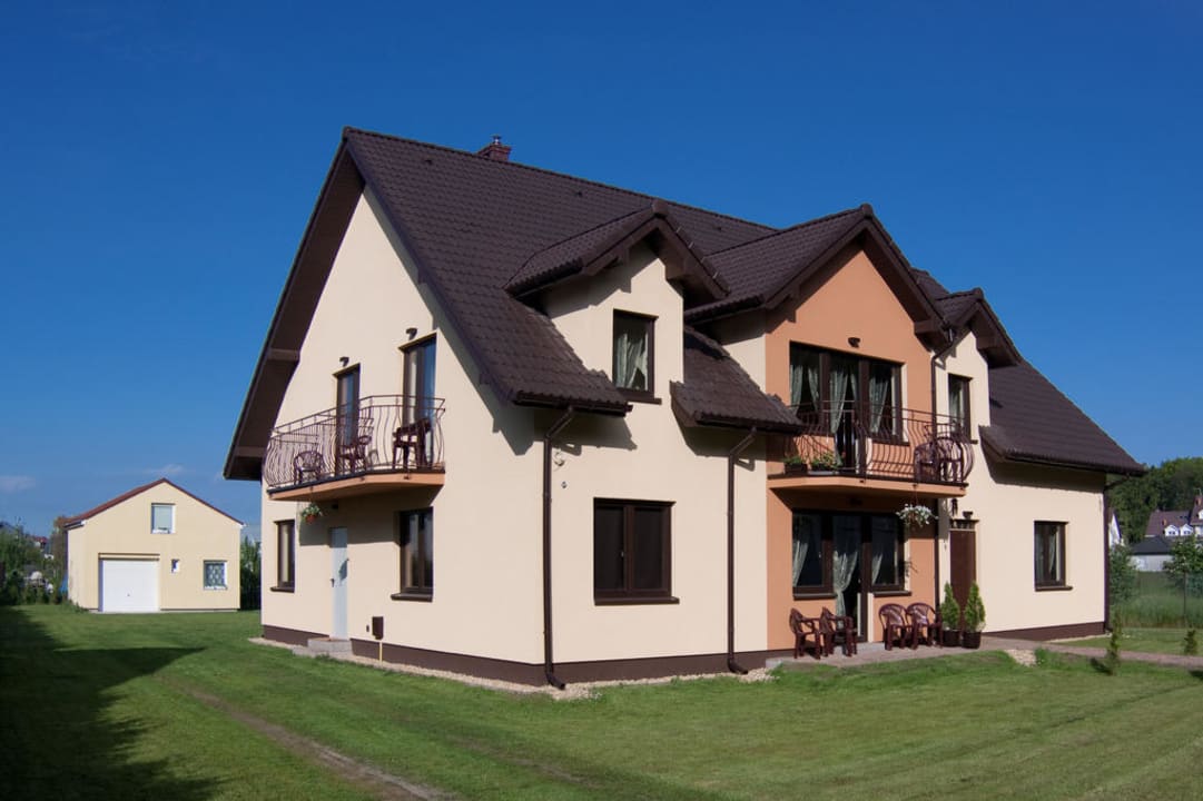 Morska Perła z zewnątrz Gasthaus Morska Perła