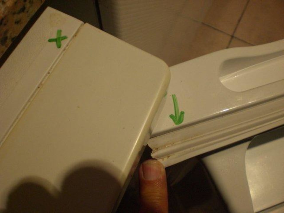 Smerige koelkast (schimmel) eó Maspalomas Resort