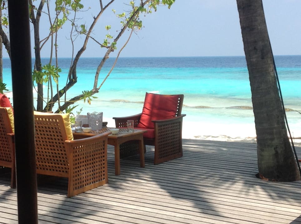 Ausblick von der Main Bar NH Collection Maldives Reethi Resort