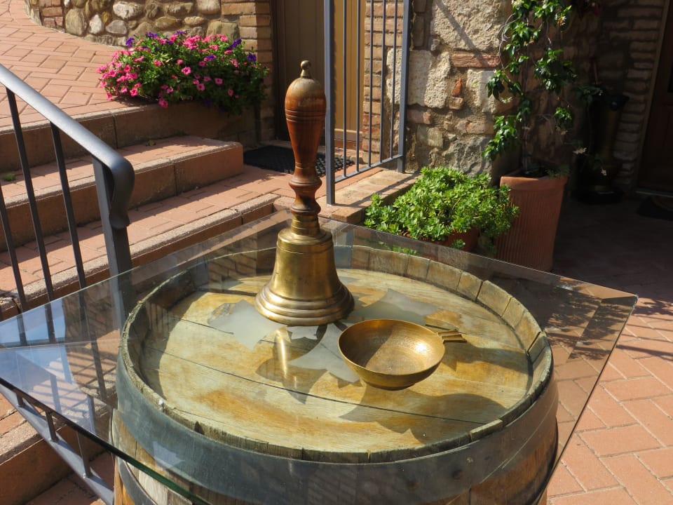 Glocke zum Abendessen rufen Agriturismo Podere del Vescovo