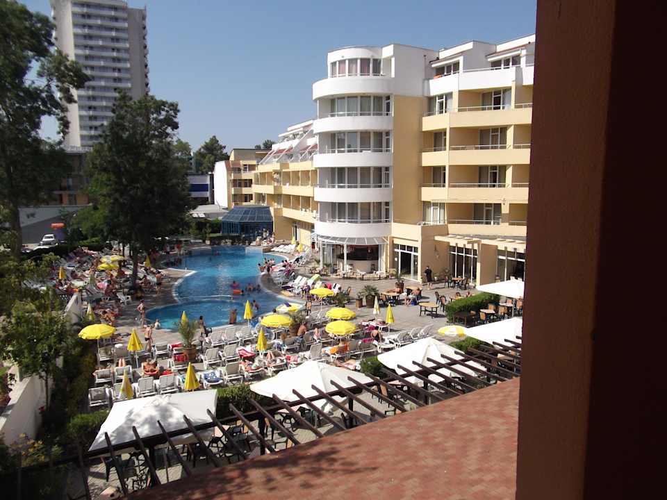 Ausblick vom Balkon Sun Palace