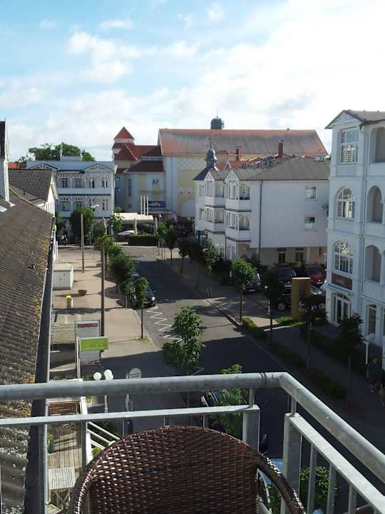 Blick Richtung Osten - Kurhaus Rujana Ferienwohnungen - Altes Postamt