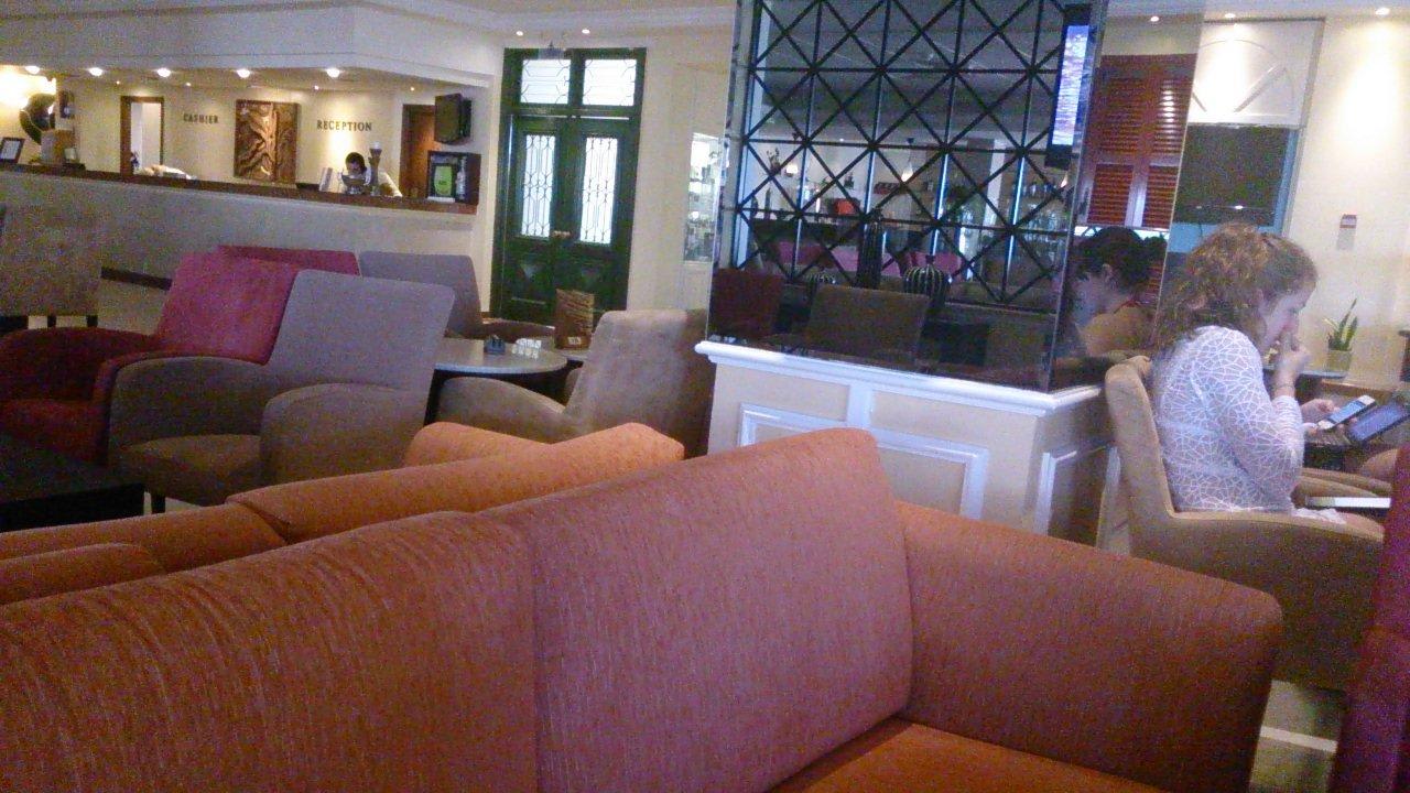 Hotellobby (wlan-Bereich Lordos Beach Hotel & Spa