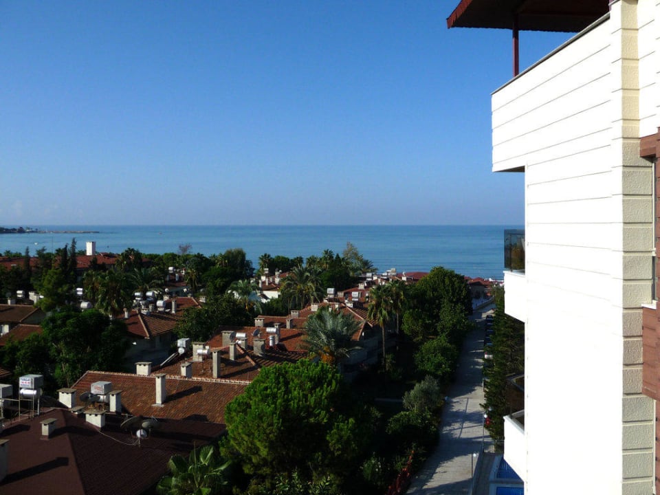 Blick auf Side Hotel Sirma