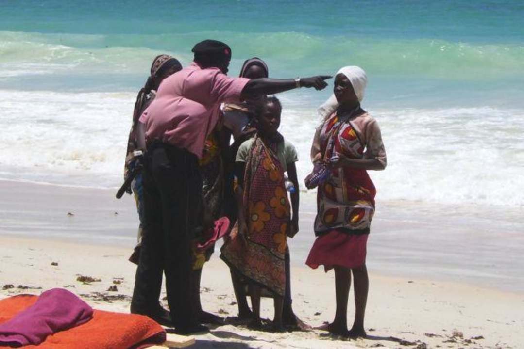 Der Wachman und sein Klientel Hotel Southern Palms Beach Resort