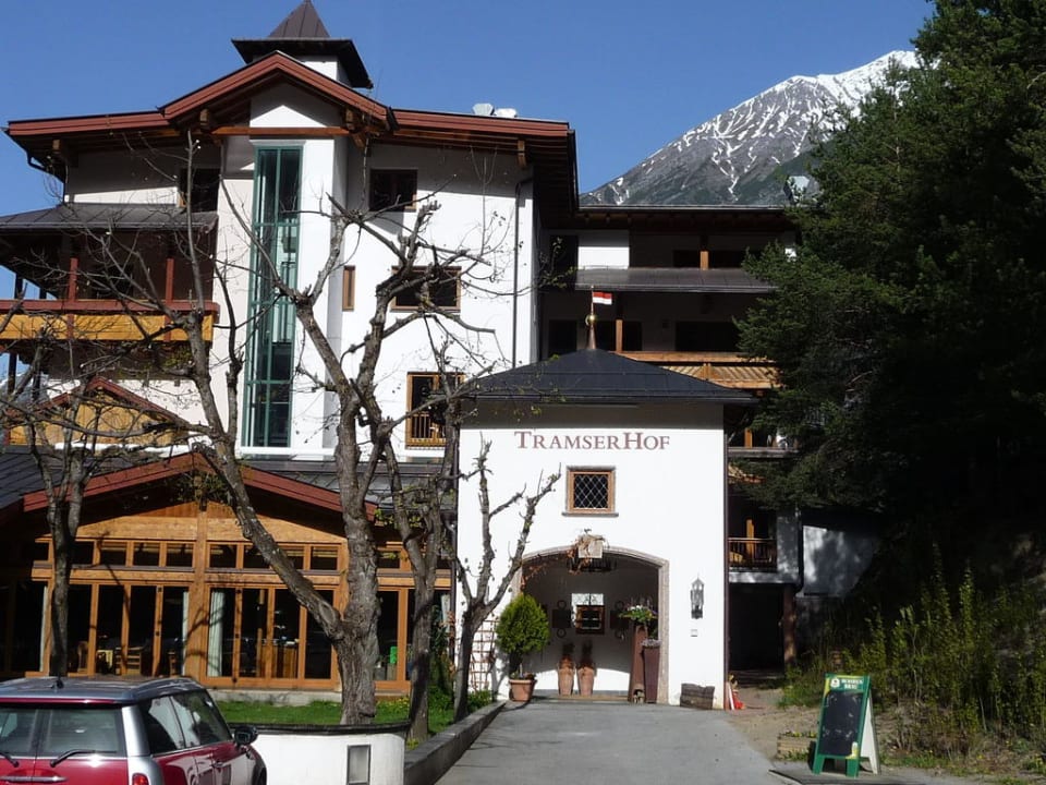 Seiteneingang Hotel Tramserhof