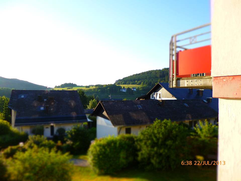 Zimmerausblick Schröder's Hotelpension