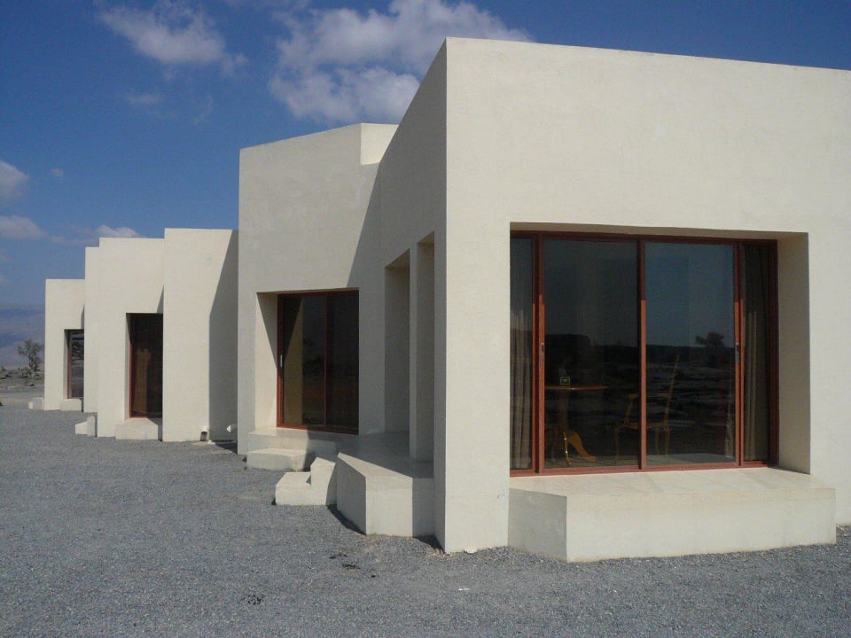 Chalets von hinten Jabal Shams Resort