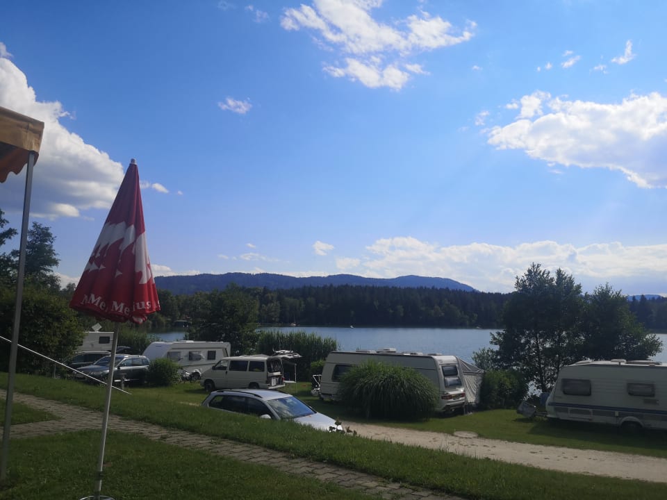 Ausblick Gasthof Camping Maltschacher Seewirt