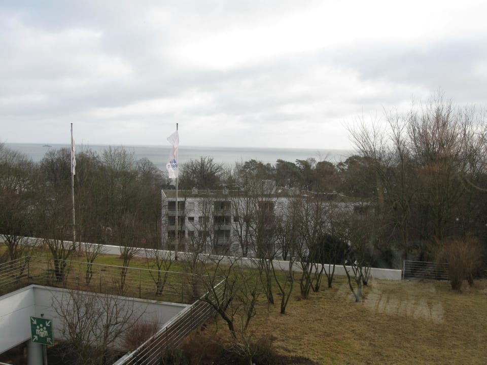 Ausblick vom Restaurant auf die Ostsee PLAZA Premium Timmendorfer Strand