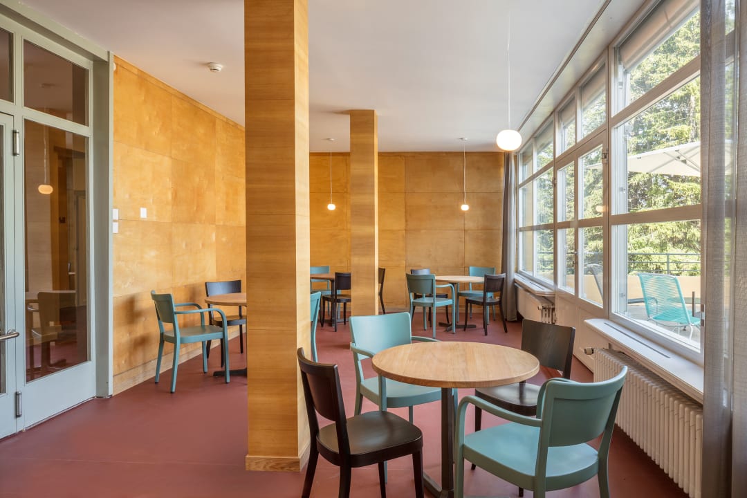 Lobby Jugendherberge Crans-Montana