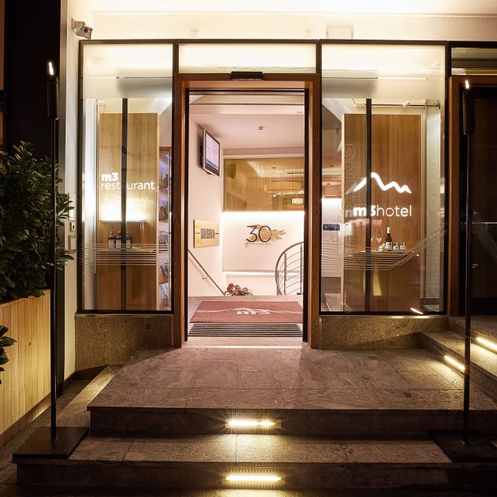 Eingang / Entrance m3Hotel
