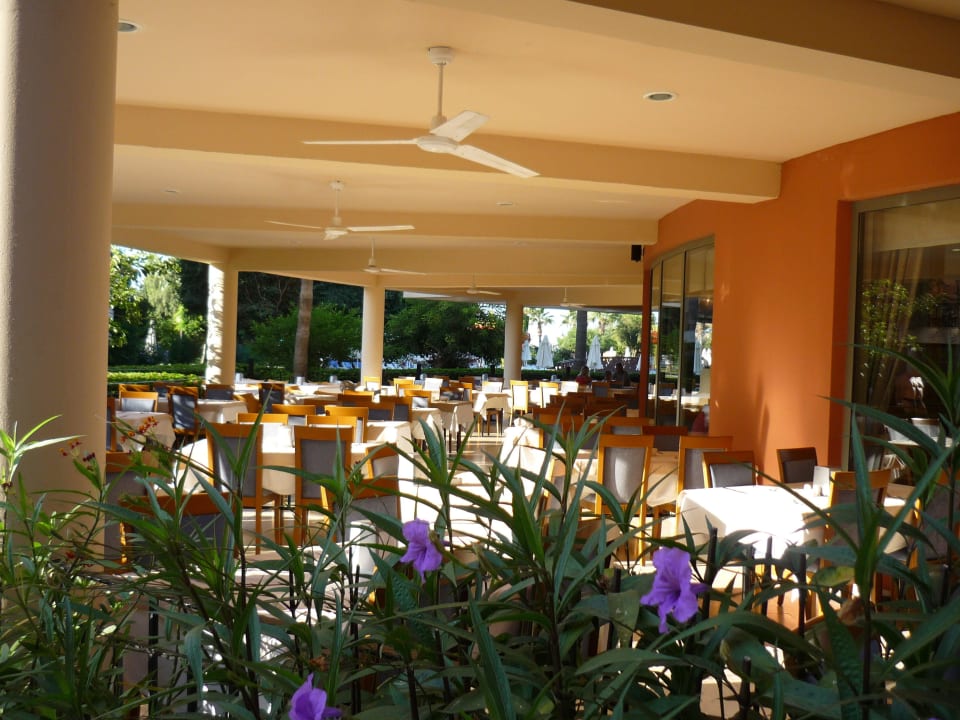 Das Restaurant (Außenbereich) Palmeras Beach Hotel