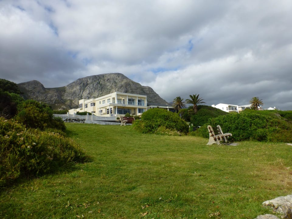 Blick vom Strand Hermanus Beach Villa