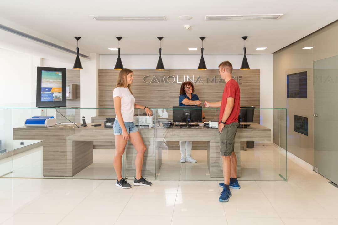 Lobby allsun Hotel Carolina Mare