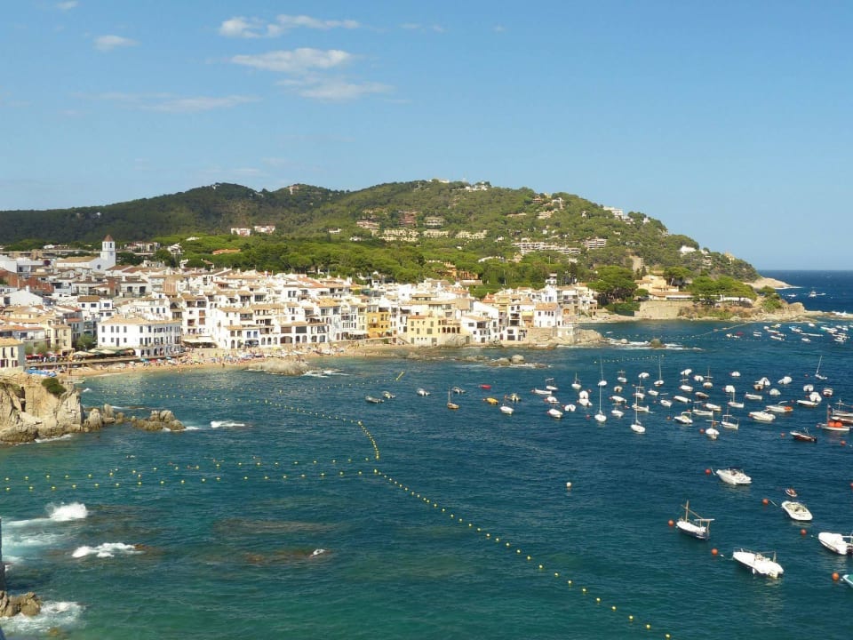 Blick nach Calella de Palafrugell Hotel Sant Roc